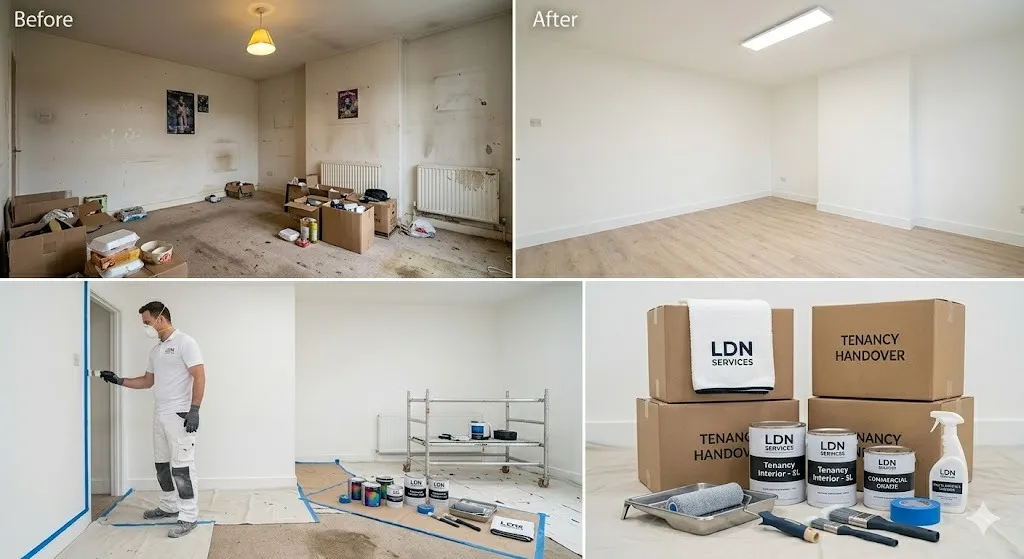 End Of Tenancy Painting service in Merton - Merton Painters
