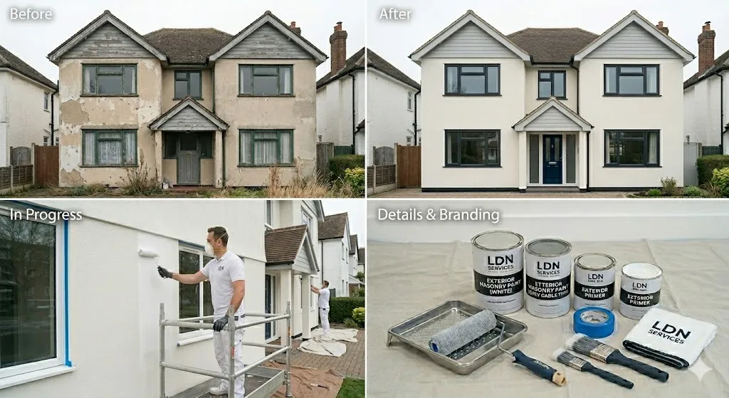 Exterior Painting service in Merton - Merton Painters